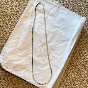Silver serpentine Chain Necklace